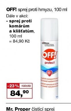 OFF! sprej proti hmyzu, 100 ml