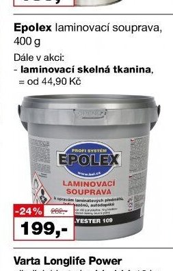Epolex laminovací souprava, 400 g