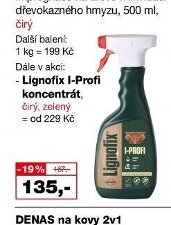 Lignofix I-Profi aplikační impregnace
