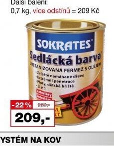 Sedlácká barva 3v1