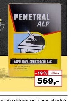 Penetral Alp asfaltový penetrační lak