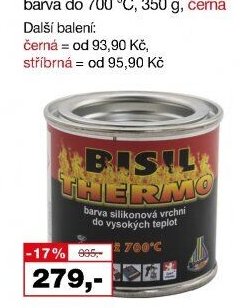 Bisil Thermo, silikonová vrchní barva