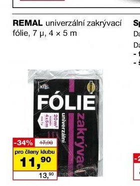 REMAL univerzální zakrývací fólie