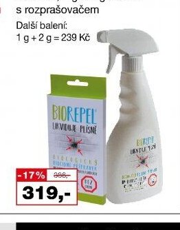 BioRepel k potlačování plísní