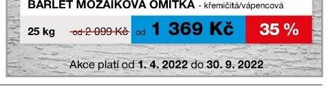BARLET MOZAIKOVÁ OMÍTKA