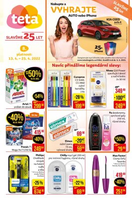 aktuální leták Teta drogerie 13.4.2022-25.4.2022