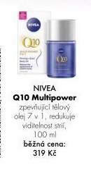 NIVEA Q10 Multipower zpevňující tělový olej 7 v 1
