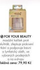 FOR YOUR BEAUTY masážní kalíšek proti celulitidě
