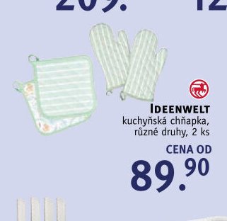 IDEENWELT kuchyňská chňapka, různé druhy, 2 ks