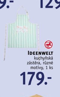 IDEENWELT kuchyňská zástěra, různé motivy, 1 ks