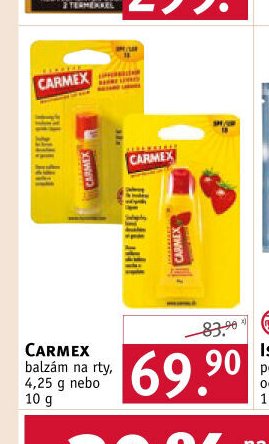 CARMEX balzám na rty, 4,25 g nebo 10 g