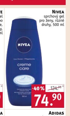 Nivea sprchový gel