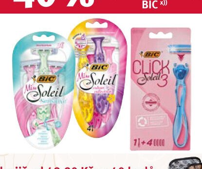 BIC Soleil holicí strojky