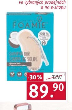 FOAMIE tuhý šampon nebo balzám