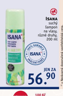 ISANA suchý šampon