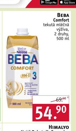 Beba Comfort tekutá mléčná výživa