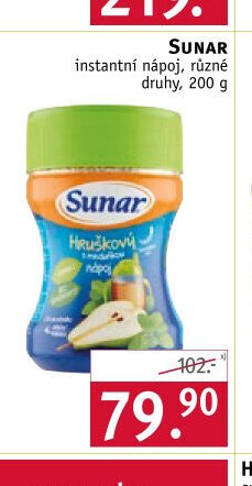 Sunar instantní nápoj