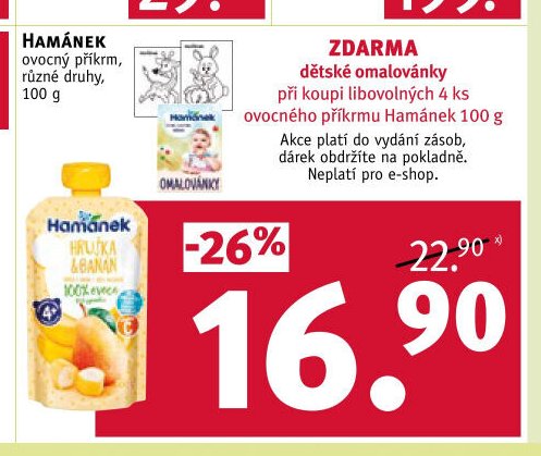 Hamánek ovocný příkrm