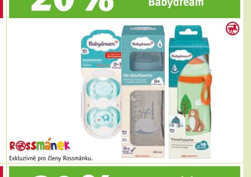 lahvičky a dudlíky Babydream