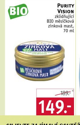 PURITY VISION zinková mast