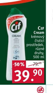 Cif Cream krémový čisticí prostředek