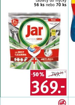 Jar Platinum tablety do myčky