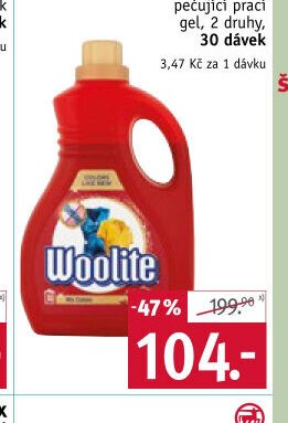 Woolite pečující prací gel