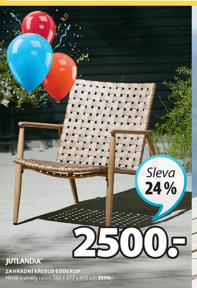 Zahradní křeslo Edderup