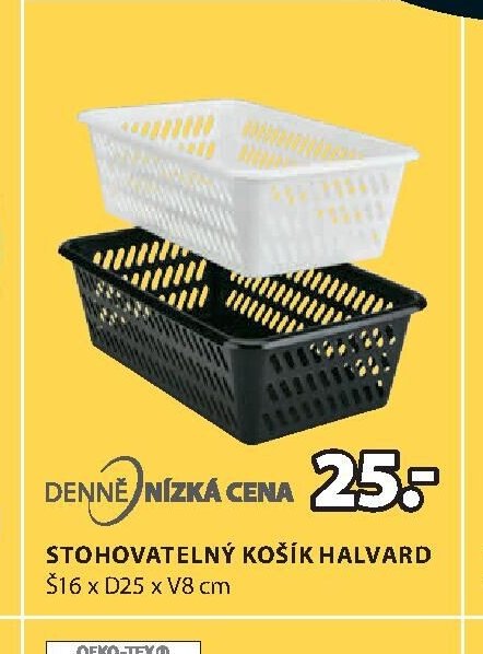 STOHOVATELNÝ KOŠÍK HALVARD