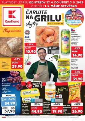 aktuální leták Kaufland 27.4.2022-3.5.2022