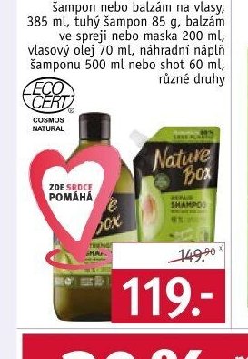 Nature Box vlasová péče