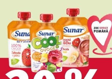 Sunar ovocné kapsičky