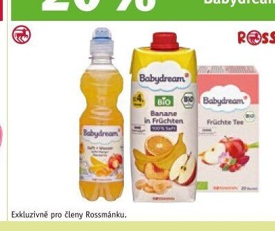 BABYDREAM nápoje a čaje