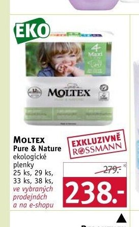 MOLTEX Pure & Nature ekologické plenky