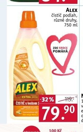 Alex čistič podlah