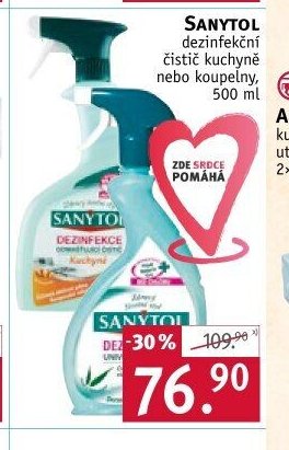 Sanytol dezinfekční čistič