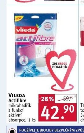 Vileda Actifibre mikrohadřík