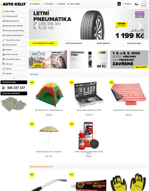 aktuální leták Auto Kelly 3.5.2022-9.5.2022