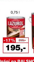 LAZUROL Topdecor 0,75 l (druhá varianta)