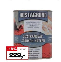 HOSTAGRUND odstraňovač starých nátěrů P8214 - Barvy a laky drogerie aktualniletaky.eu