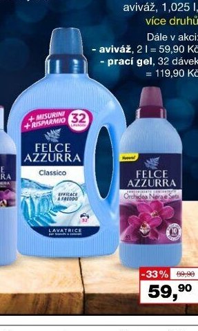 Felce Azzurra aviváž, 1,025 l