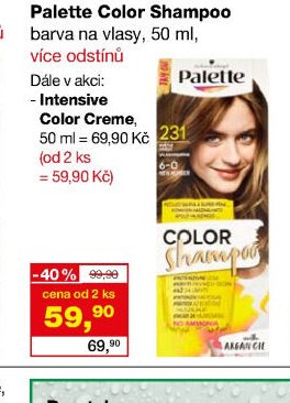 Palette Color Shampoo