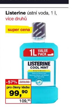 Listerine ústní voda