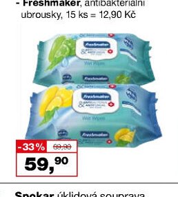 Freshmaker antibakteriální ubrousky