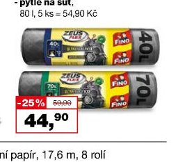 Fino pytle na odpad