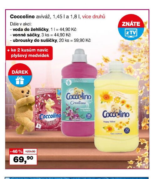 Coccolino aviváž