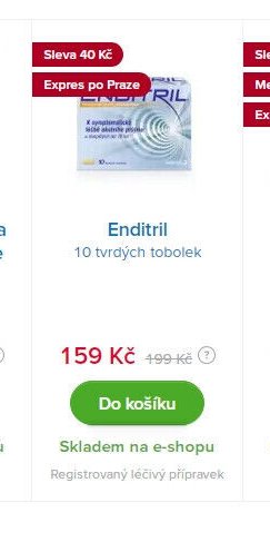 Enditril 10 tvrdých tobolek