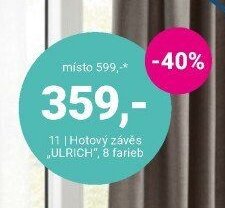 Hotový závěs ULRICH