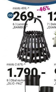 Lucerna „BAMBUS“