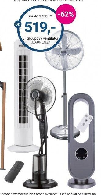 Sloupový ventilátor LAURENZ